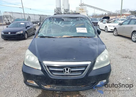 2006 Honda Odyssey Touring из США, поврежденный, VIN 5FNRL38856B033757